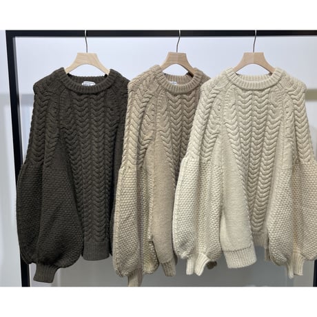 【タシケント】3G Loose volume knit