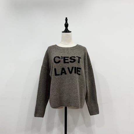 【siro de labonte】zipup 2way pullover　納期：11月中旬～12月中旬