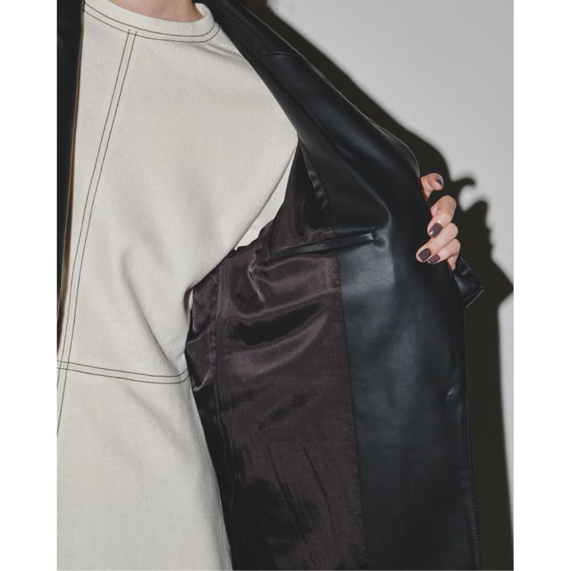 TODAYFUL Ecoleather Tailored Jacket 36