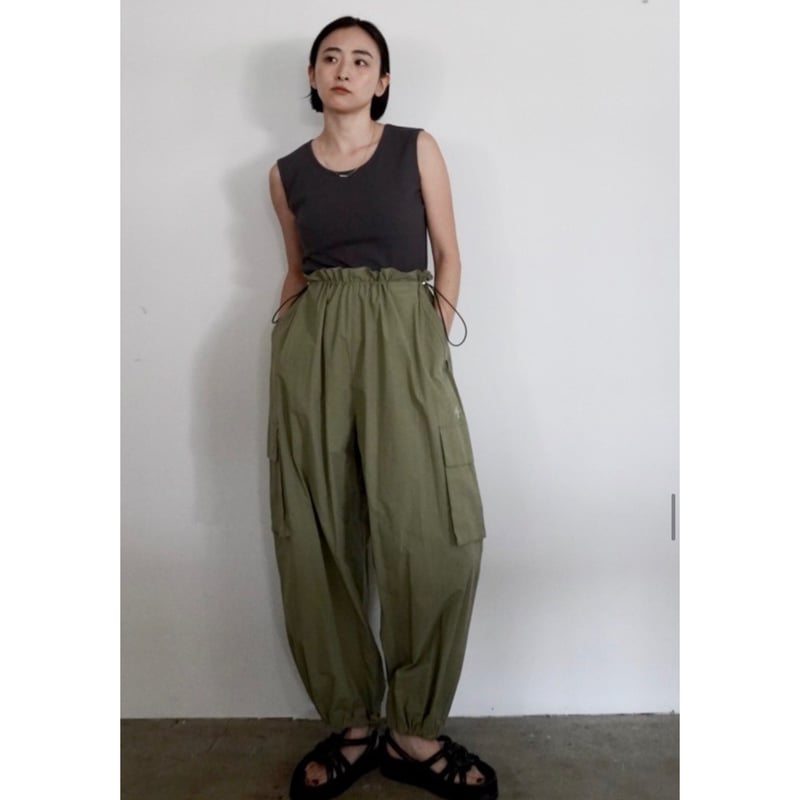 RILATO】刺繍ドロストカーゴパンツ | selectshop kusukusu