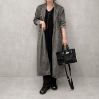 【M.U.L.】製品染めLONG COAT　MULW-2020