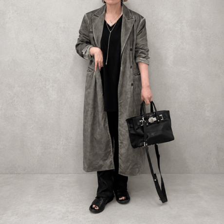 【M.U.L.】製品染めLONG COAT　MULW-2020
