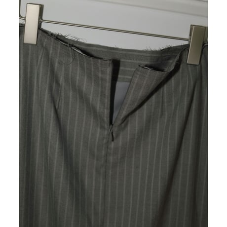 【anuke】Cutoff Pencil Skirt　※納期4月上旬〜5月上旬