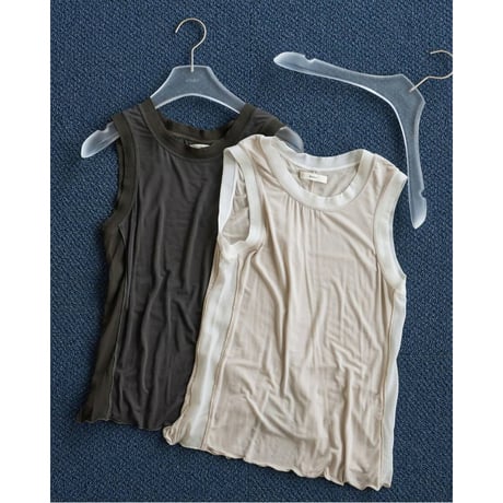 【anuke】Bicolor Tank Top