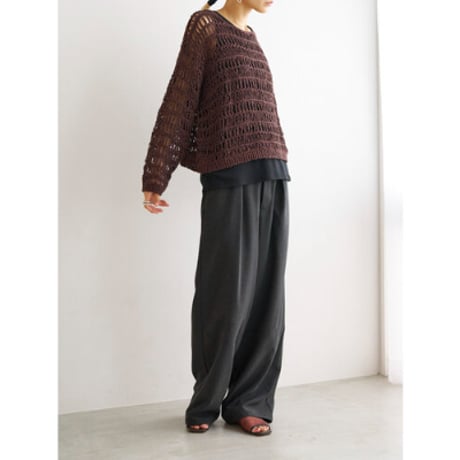 【YENN】CROCHET KNIT PO
