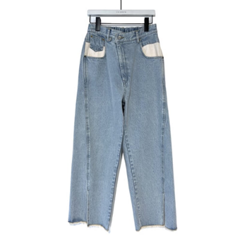 CHIGNON ラップアジャストデニム CHIGNON】ﾗｯﾌﾟｱｼﾞｬｽﾄﾃﾞﾆﾑ | selectshop kusukusu