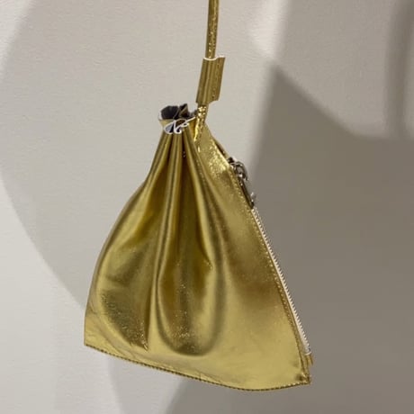 再販【blancle】M.LEATHER ZIP DRAWSTRING 【M size】bc1172
