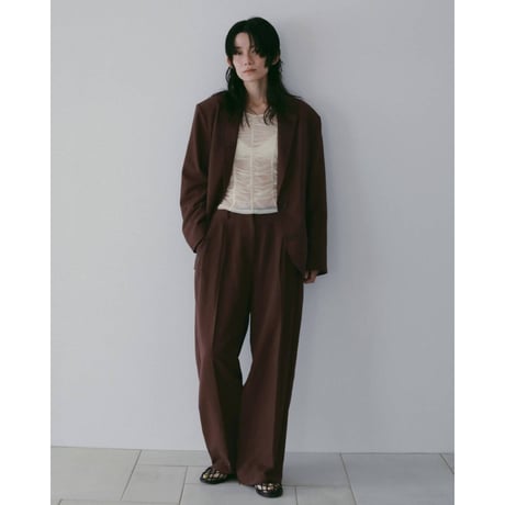 【anuke】Over Linen Jacket