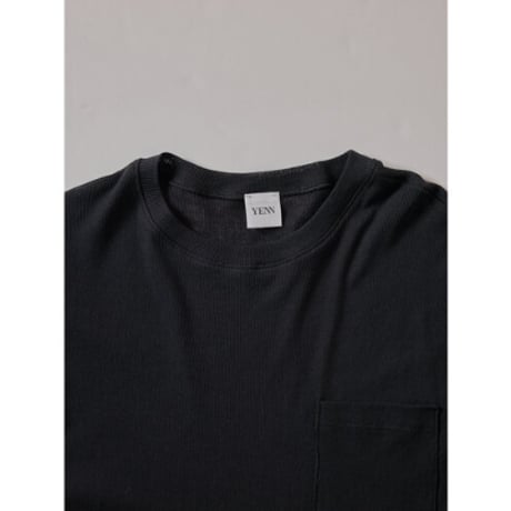 【YENN】SHEER RIB PK TOPS   ＊