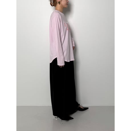 【CHIGNON】LAUNDRY発泡ﾛｺﾞTee　納期：11月中旬～12月中旬
