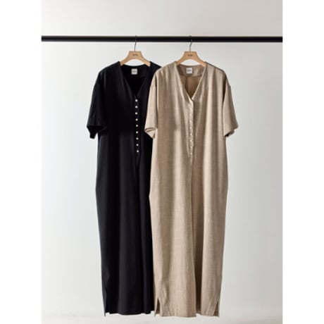 【YENN】SIDE SLIT ALL IN ONE
