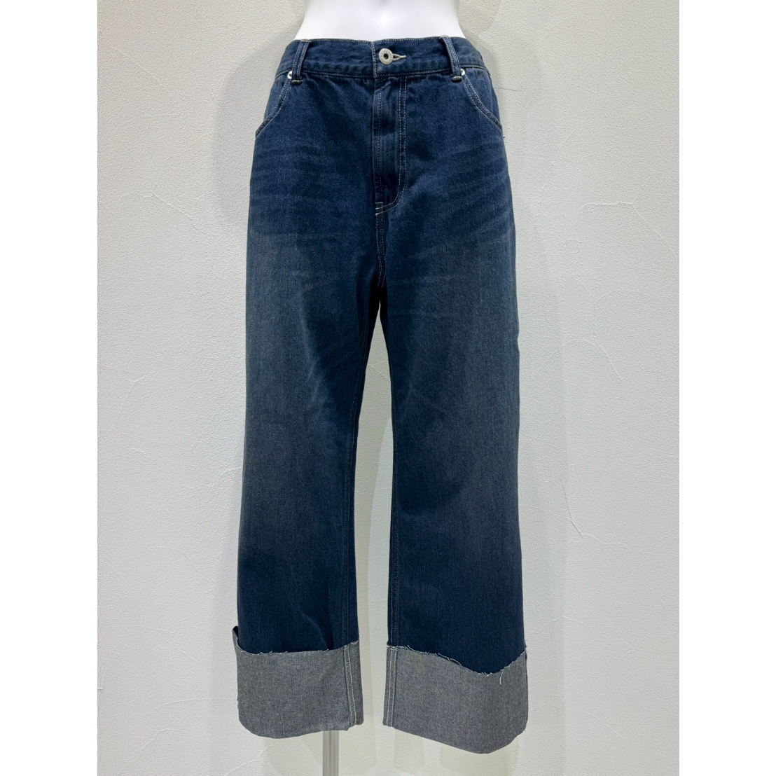 CYAN tokyo】ロールアップストレートデニム | selectshop kusukusu