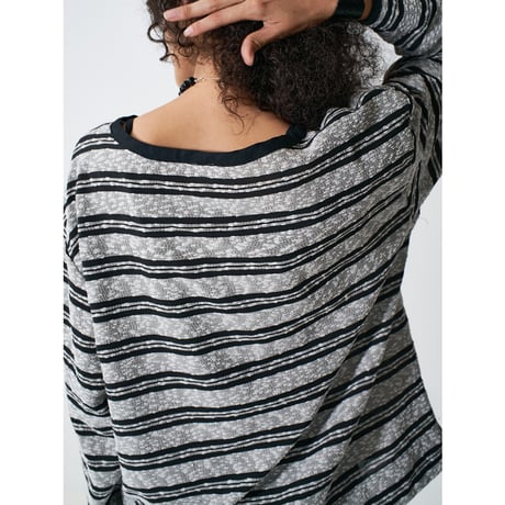 【YENN】 STP LONG TEE BLOUSE　納期：2026年2月上旬～3月上旬