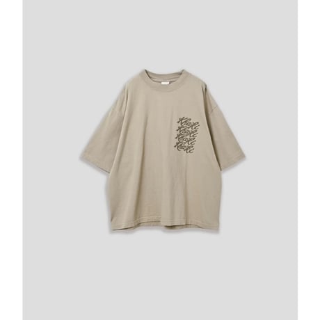 【KHA:KI】WIDE TEE -AWESOME-