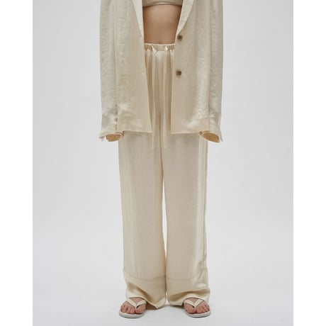 【TODAYFUL】Satin Easy Pants　※納期3月中旬〜4月中旬