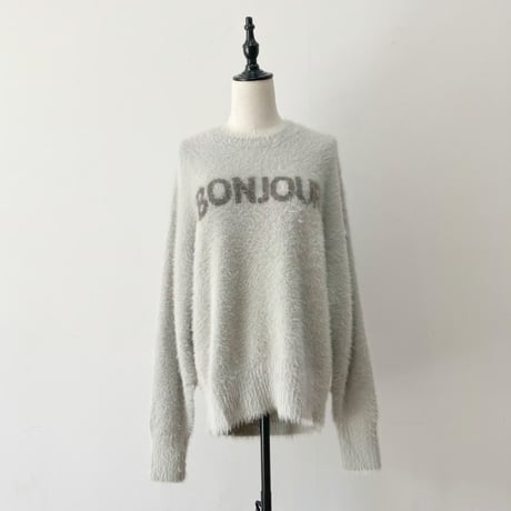 【 siro de labonte 】BONJOUR pullover