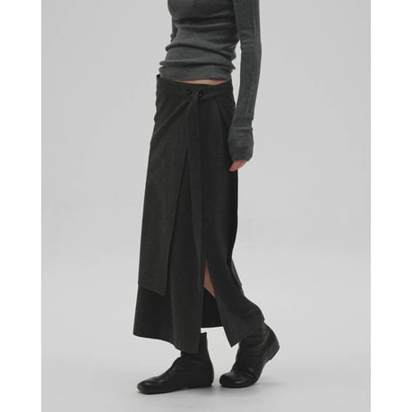 【TODAYFUL】Wool Wrap Skirt　※納期11月中旬～12月中旬