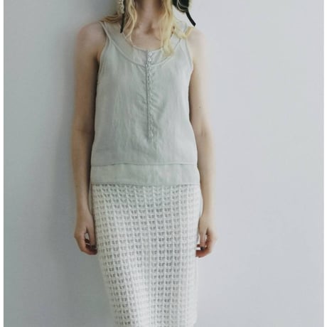 【anuke】Pattern Knit Skirt　※納期8月上旬～9月上旬