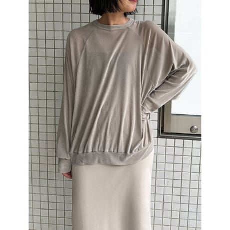 【YENN】FLOCKY TULLE PO