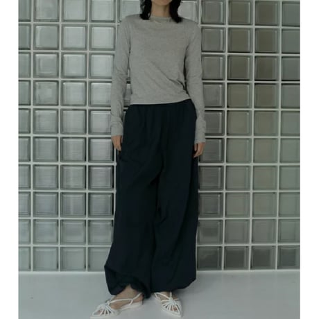 【ànuke】Padin Long T-shirts