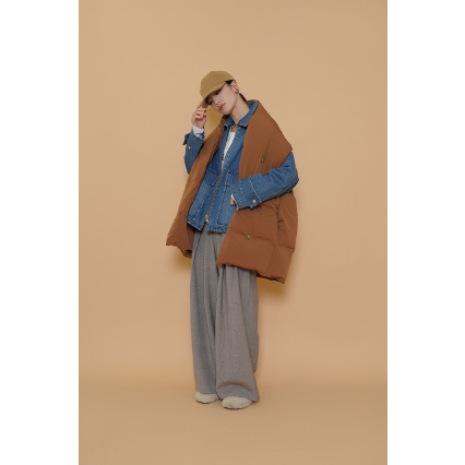 CYAN TOKYO】ストールライクダウンベスト | selectshop kusukusu