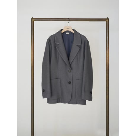 【YENN】WOOL BLEND JACKET COAT