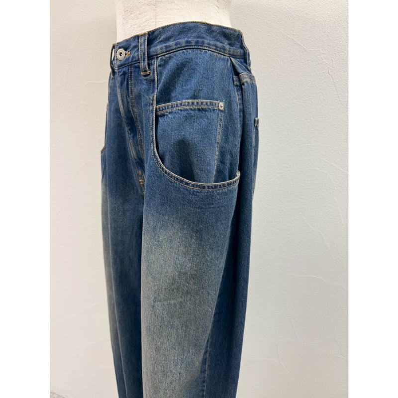 CYAN TOKYO】ドレープPKサイドタックワイド | selectshop kusukusu