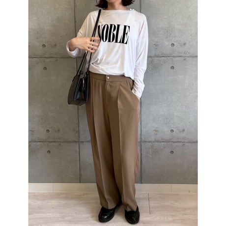 【ROSIEE】とろみタックパンツ