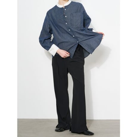 【YENN】STP WRINKLE SHIRT※納期9/上～9/中