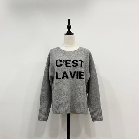 【siro de labonte】zipup 2way pullover　納期：11月中旬～12月中旬
