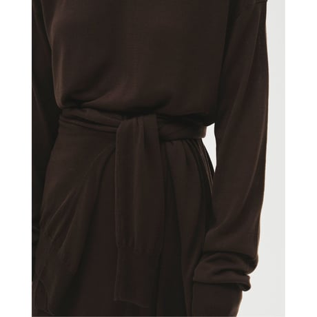 【TODAYFUL】Tencelwool Highneck Knit　※納期2月中旬〜3月中旬