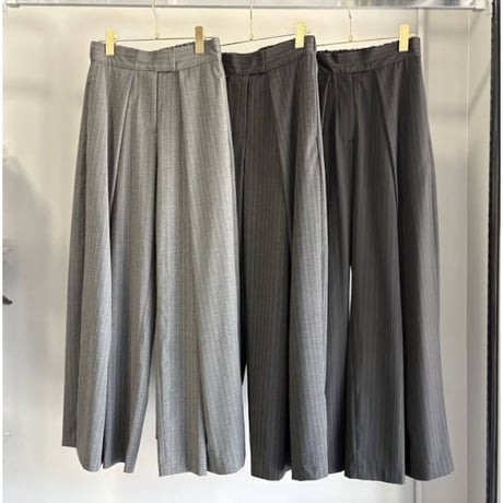 【MARGAUX VINTAGE】ピンストライプワイドパンツ