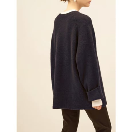 【YENN】ALPACA MIX SWEATER