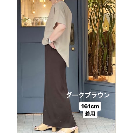 【再販御予約】新色✨【cafune】stretch jersey tight skirt