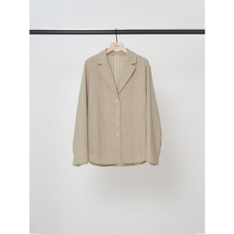 【YENN】LINEN MIX SHIRT JK