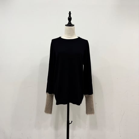 【siro de labonte】shaggy sleeve PO※納期9月上旬～10月上旬