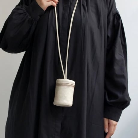 再販【blancle】S.LEATHER CYLINDER BAG　bc1227