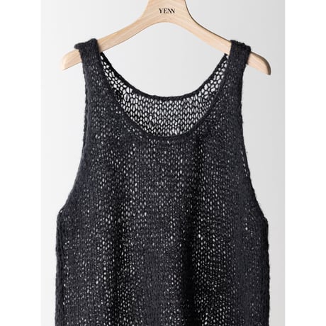 【YENN】MOHAIR HAND VEST 　※納期：8月中旬〜9月中旬