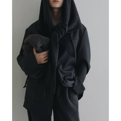 【anuke】Hightwist Over Jacket　※納期8月下旬～9月下旬