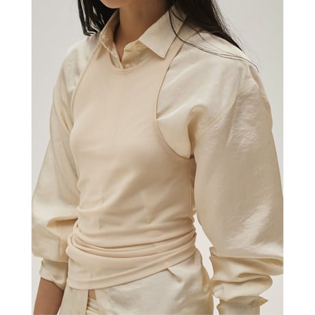 【TODAYFUL】2set Layered Shirts　※納期3月中旬〜4月中旬