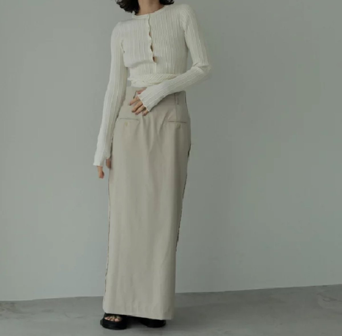 ànuke online store（アンヌーク） / Cachecoeur Knit