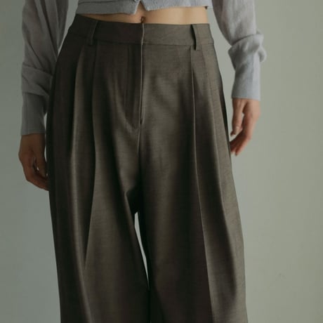 【anuke】Panel Wide Pants  ＊