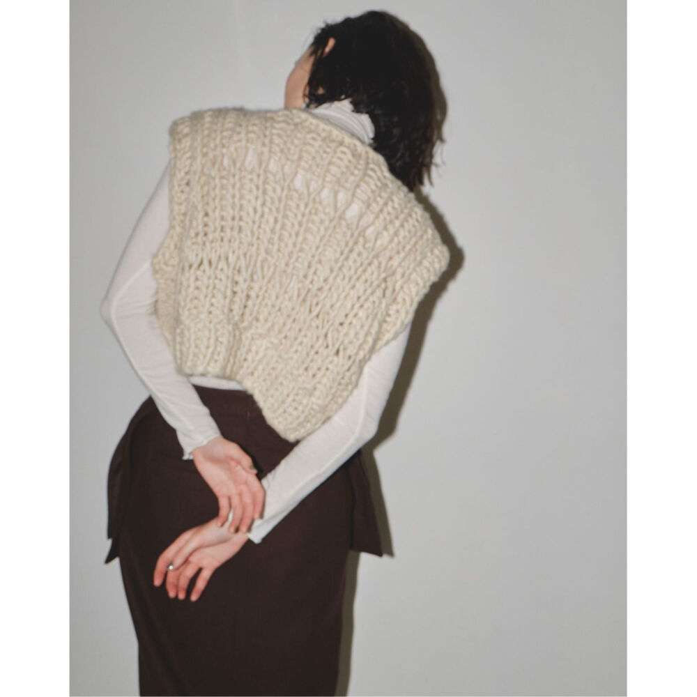 TODAYFUL】Chunky Hand Knitvest | selectshop kus