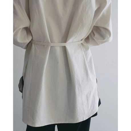 【anuke】Cachecoeur Cotton Shirts　※納期8月下旬～9月下旬