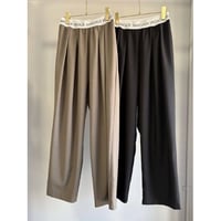【MARGAUX VINTAGE】ロゴウエストタックパンツ