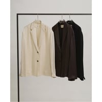 【TODAYFUL】Satin Over Jacket　※納期3月中旬〜4月中旬