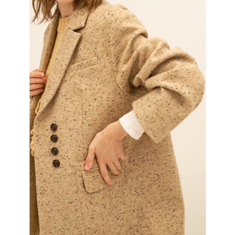 YENN】WOOL TWEED BLAZER | selectshop kusukusu
