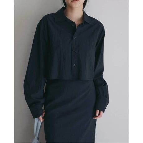 【anuke】Sheer Compact Shirts　納期：7月上旬～8月上旬