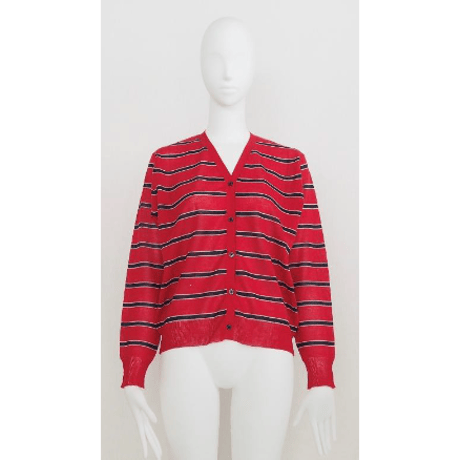 【Boutique Ordinary】Striped Knit Cardigan