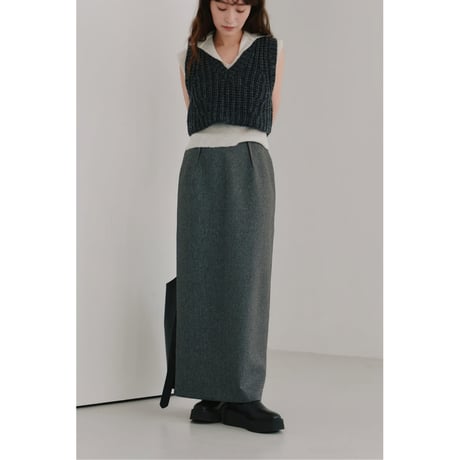 【Hella】low gauge short vest ※納期10上〜11上